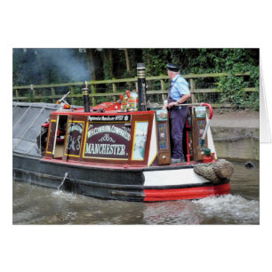 CANAL BOATS CARD