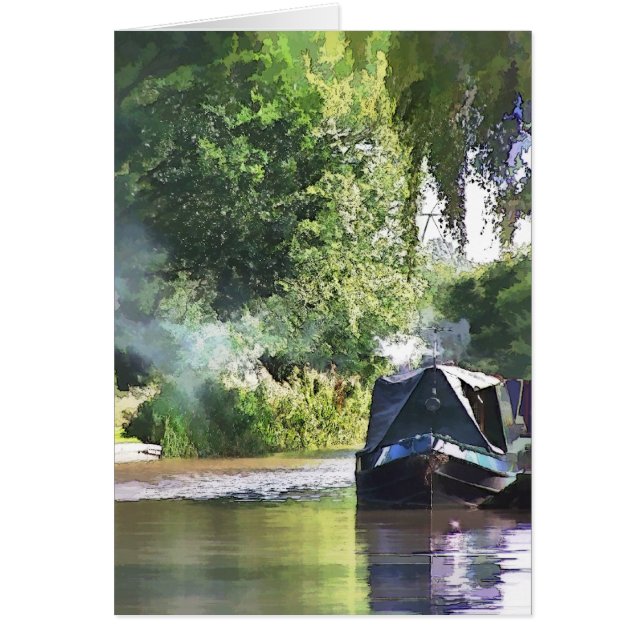 CANAL BOATS CARD (Front)