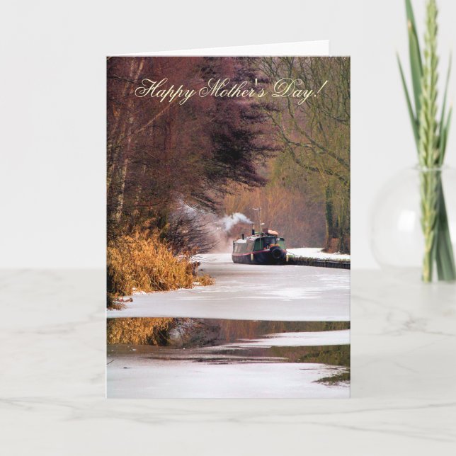 CANAL BOATS CARD (Front)