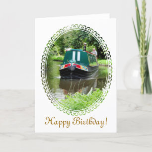 CANAL BOATS CARD