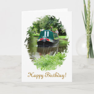 CANAL BOATS CARD