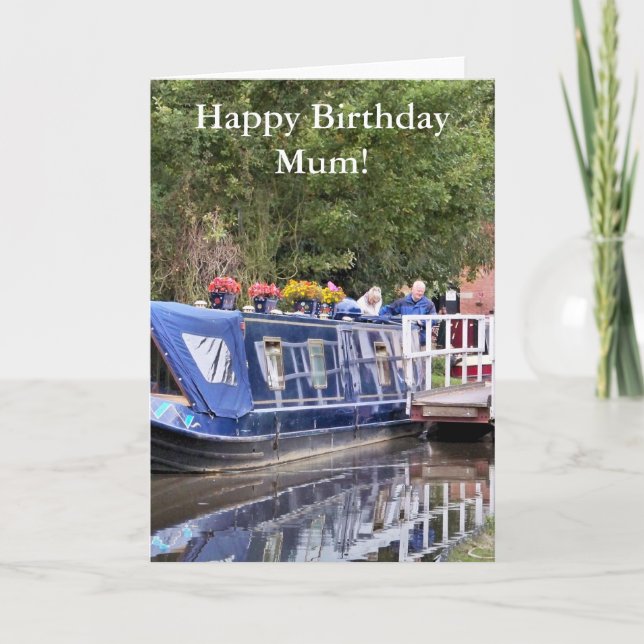 CANAL BOATS CARD (Front)