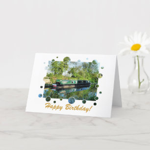 CANAL BOATS CARD