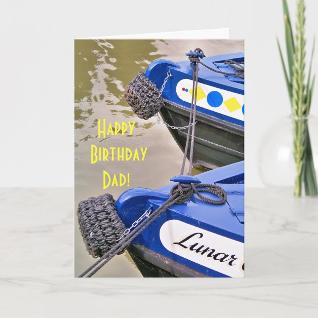 CANAL BOATS CARD (Front)