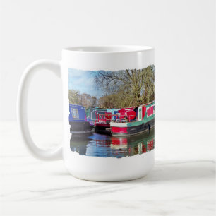 CANAL BOATS COFFEE MUG