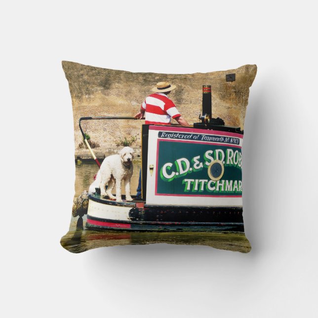 CANAL BOATS CUSHION (Front)