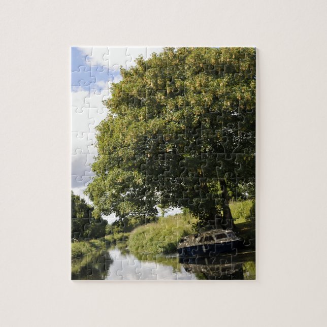 Canal Boats Jigsaw Puzzle (Vertical)