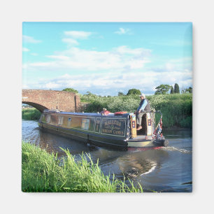 CANAL BOATS MAGNET