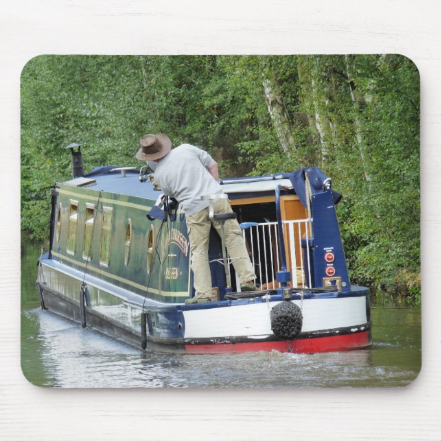 CANAL BOATS MOUSE PAD (Front)