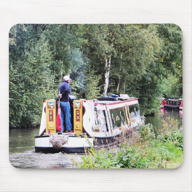 CANAL BOATS MOUSE PAD (Front)