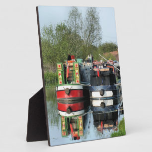 CANAL BOATS PLAQUE