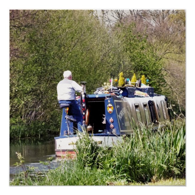 CANAL BOATS POSTER (Front)