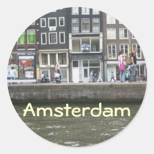 Canal Classic Round Sticker