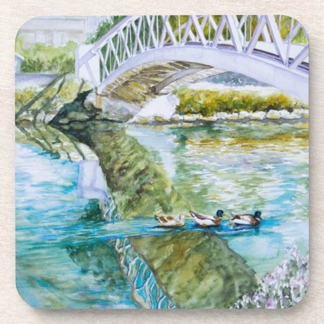 Canal Crossing Coaster (Front)