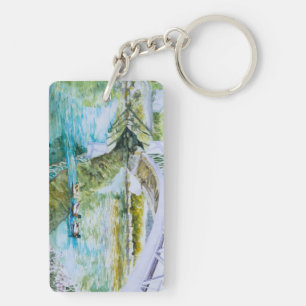 Canal Crossing Key Ring