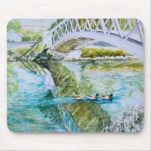 Canal Crossing Mouse Pad