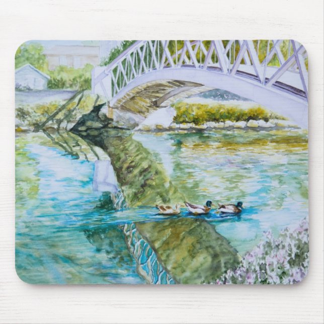 Canal Crossing Mouse Pad (Front)