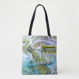 Canal Crossing Tote Bag