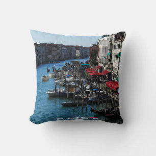 Canal Grande, Venice, Italy Cushion