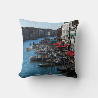 Canal Grande, Venice, Italy Cushion