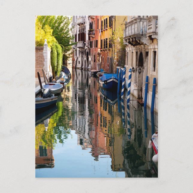 Canal in the Morning Postcard (Front)