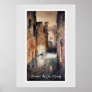 Canal in Venice, Italy Poster