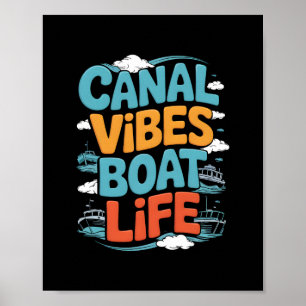 Canal Narrowboat Holiday Vacation Live Aboard Hous Poster