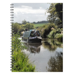 CANAL NARROWBOAT NOTEBOOK