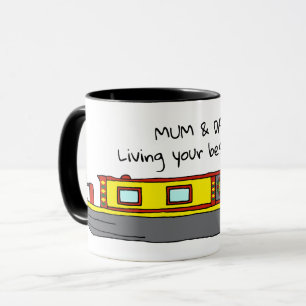 Canal Narrowboat Owner Best Life Quote Mug