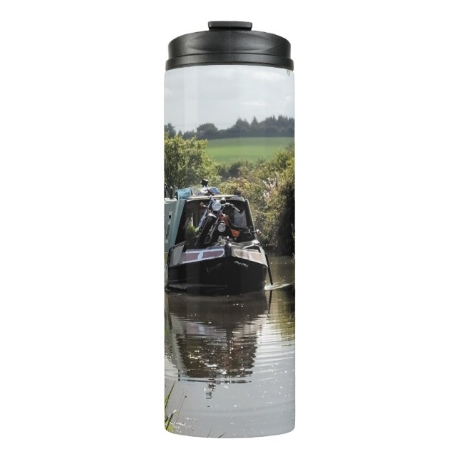 CANAL NARROWBOAT THERMAL TUMBLER (Front)