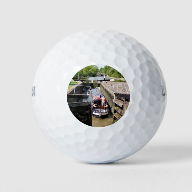 CANAL NARROWBOATS GOLF BALLS (Front)