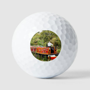 CANAL NARROWBOATS GOLF BALLS