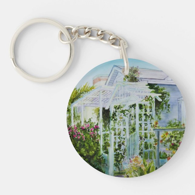 Canal Trellis Key Ring (Front)