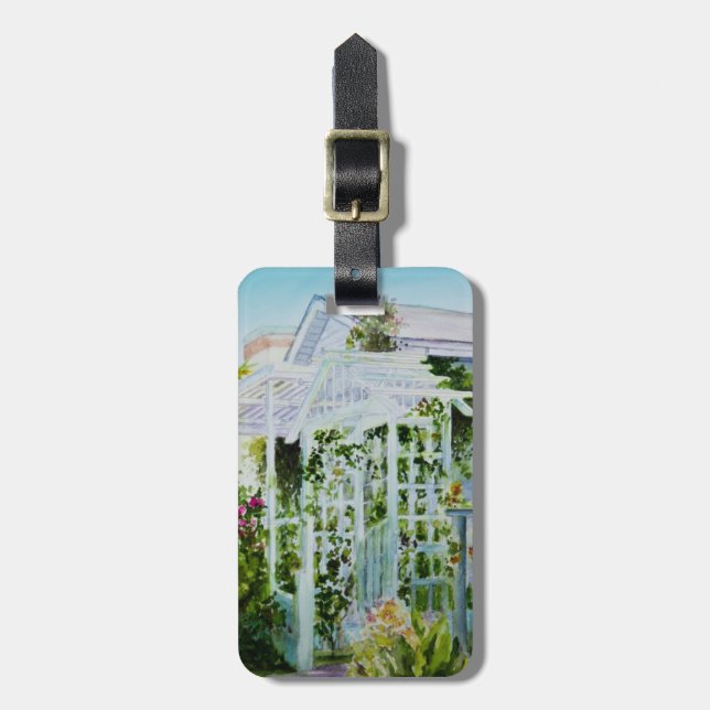Canal Trellis Luggage Tag (Front Vertical)