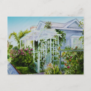 Canal Trellis Postcard
