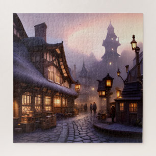 Canal Zone Nighttime Jigsaw Puzzle