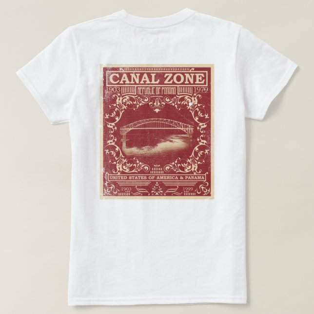 Canal Zone T-Shirt (Design Back)