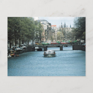 Canalboat Postcard