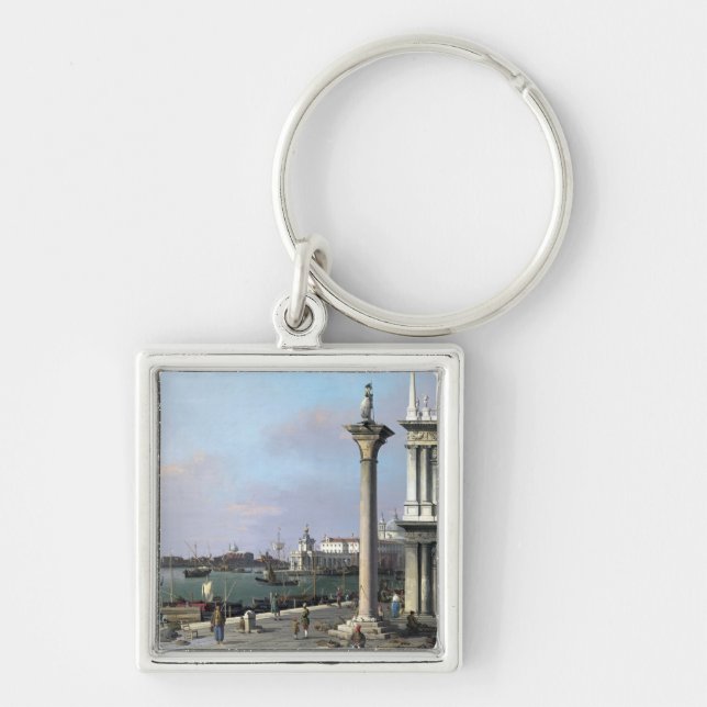 Canaletto Bacino di S. Marco From the Piazzetta Key Ring (Front)