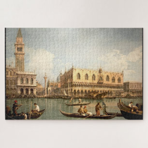 Canaletto masterpiece - View of San Marco Venice Jigsaw Puzzle