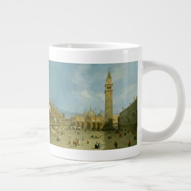 Canaletto | Piazza San Marco Large Coffee Mug (Right)