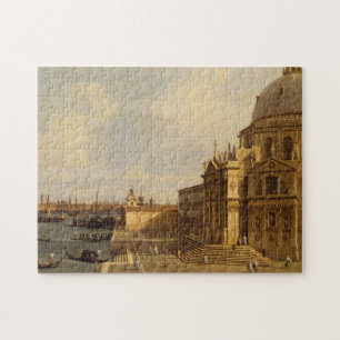 Canaletto Venice: Santa Maria della Salute Jigsaw Puzzle