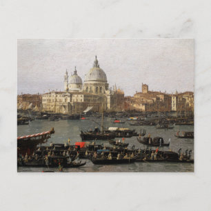 Canaletto Venice, the San Marco Basin Postcard