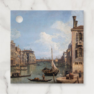 Canaletto View of the Grand Canal Favour Tags