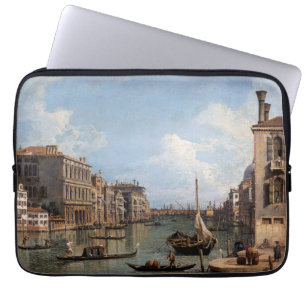 Canaletto View of the Grand Canal Laptop Sleeve