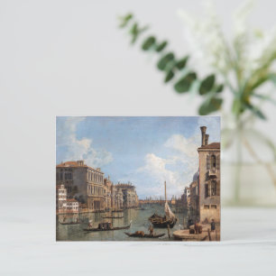 Canaletto View of the Grand Canal Postcard