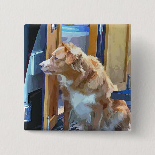 CANALS 15 CM SQUARE BADGE