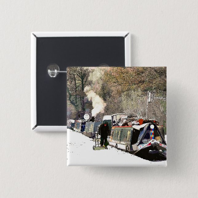 CANALS 15 CM SQUARE BADGE (Front & Back)