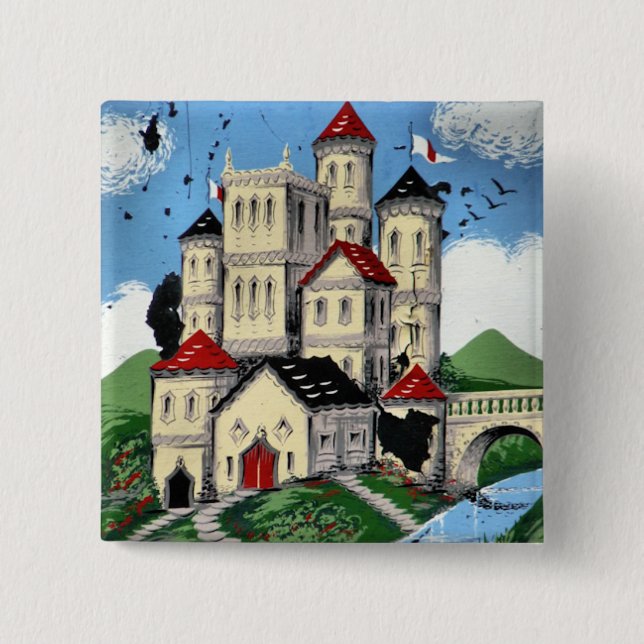CANALS 15 CM SQUARE BADGE (Front)