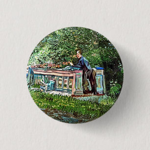 CANALS AND NARROWBOATS 3 CM ROUND BADGE